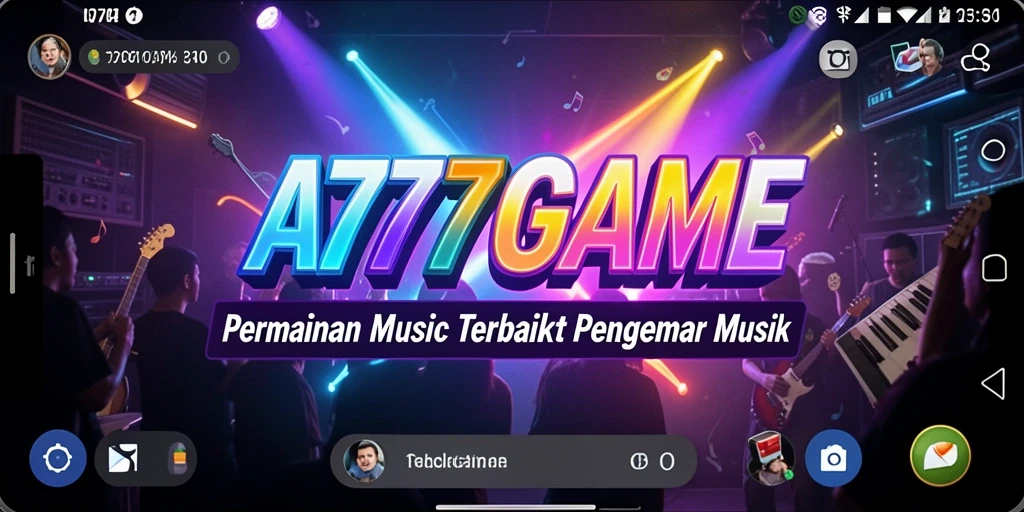 Tampilan grafis menawan dari gameplay A777GAME yang interaktif.
