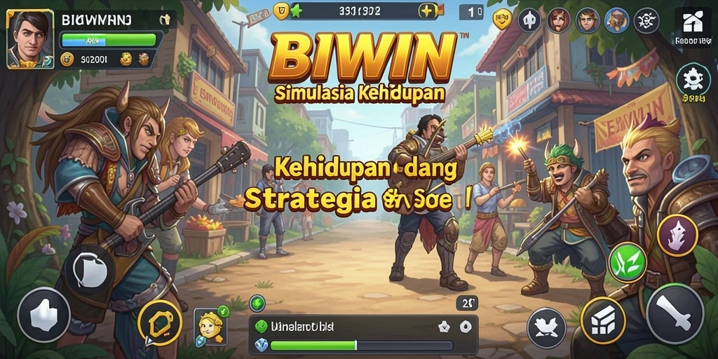 Tampilan gameplay BIWIN yang menarik dan interaktif.