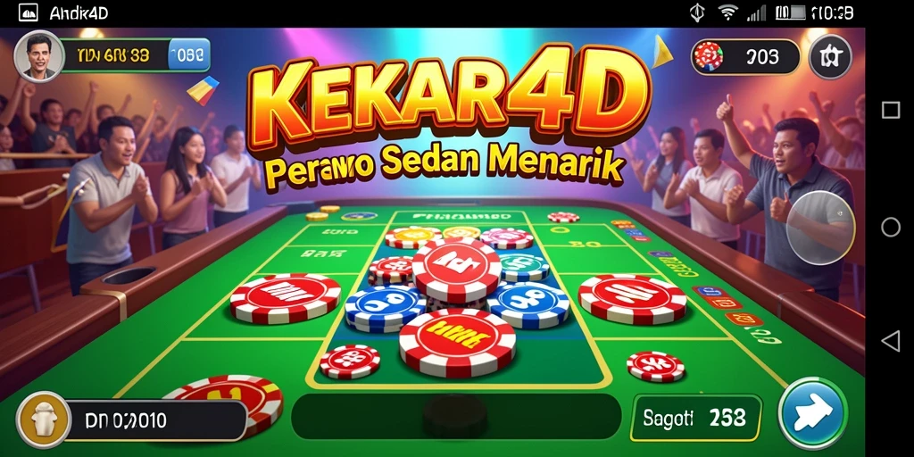 Tampilan gameplay Bingo KEKAR4D yang penuh warna dan seru.