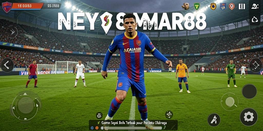 Tampilan gameplay nyata dalam NEYMAR88 yang mengesankan.