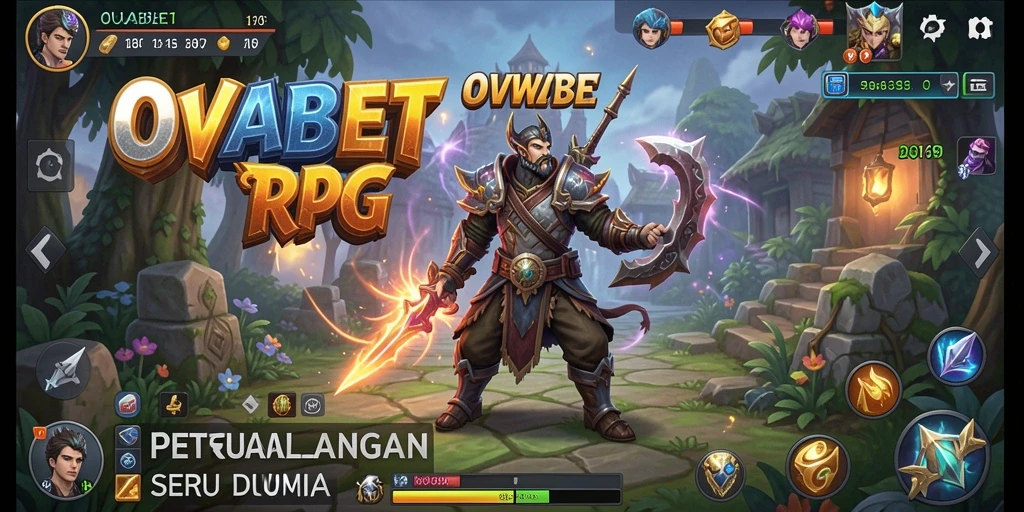 Tampilan grafik menawan dan gameplay seru dari OVABET.