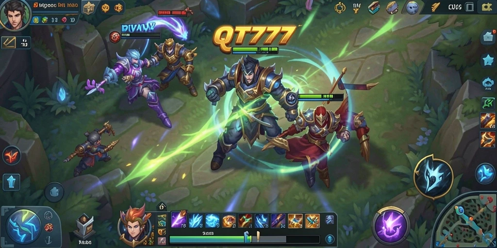 Gameplay seru dan kompetitif dalam QT777 yang membuat ketagihan.