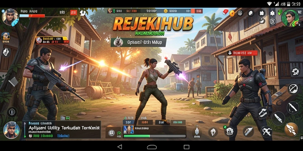 Tampilan antarmuka REJEKIHUB yang sederhana dan efisien.
