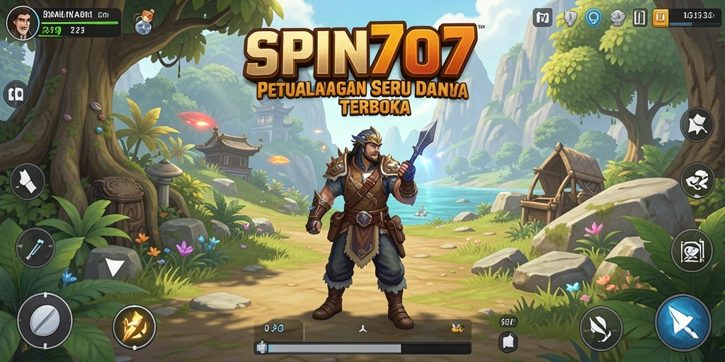 Screenshot gameplay SPIN707 menampilkan petualangan Open World yang menakjubkan.